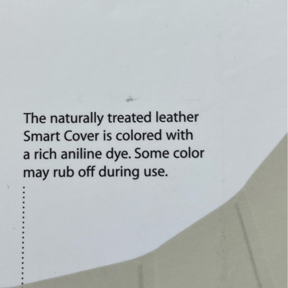 Apple IPad Smart Cover Black Leather - Picture 6 of 9